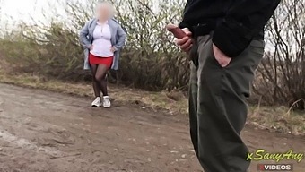 Public Park Masturbation Leads To Unexpected Mature Voyeurism