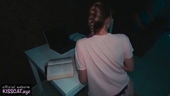 Teen Stepsister Bound And Gagged For Porn Viewing