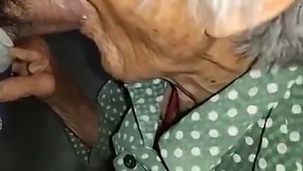 Old Chinese Woman With Young Spirit