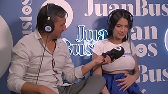 Pregnant Ambarprada Controls Sex Machine For Intense Orgasm