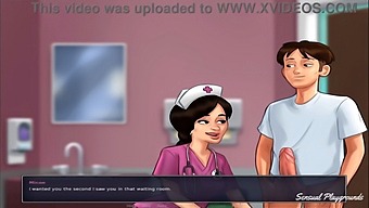 A Passionate Nurse Delivers An Unforgettable Oral Experience In The Summer Heat