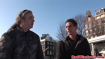 A Dutch Prostitute Performs An Intense Deepthroat And Receives Semen