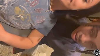 Stepmother With Big Ass Seduces Lil D And Gives Blow Job While Father Is Not Home Part 2