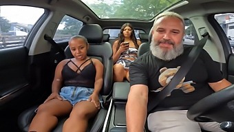 Anâzinha Do Mau Bares It All In A Car And Causing A Commotion In São Paulo