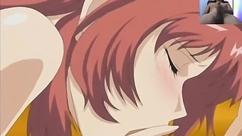 Voluptuous Girlfriend Consents To Share Her Lover'S Pleasure With An Insatiable Cheating Wife In Uncensored Anime Affair