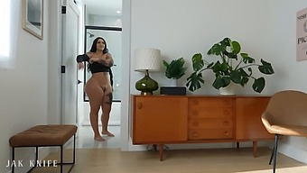 My Roommate Roxanne Roselle Has A Big Ass And She Loves To Engage In Intense Encounters.